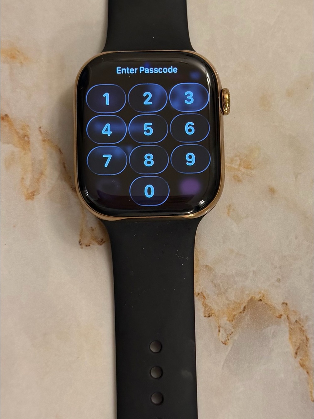 Series 10 Apple Watch GPS + Cellular 46mm Gold Titanium
